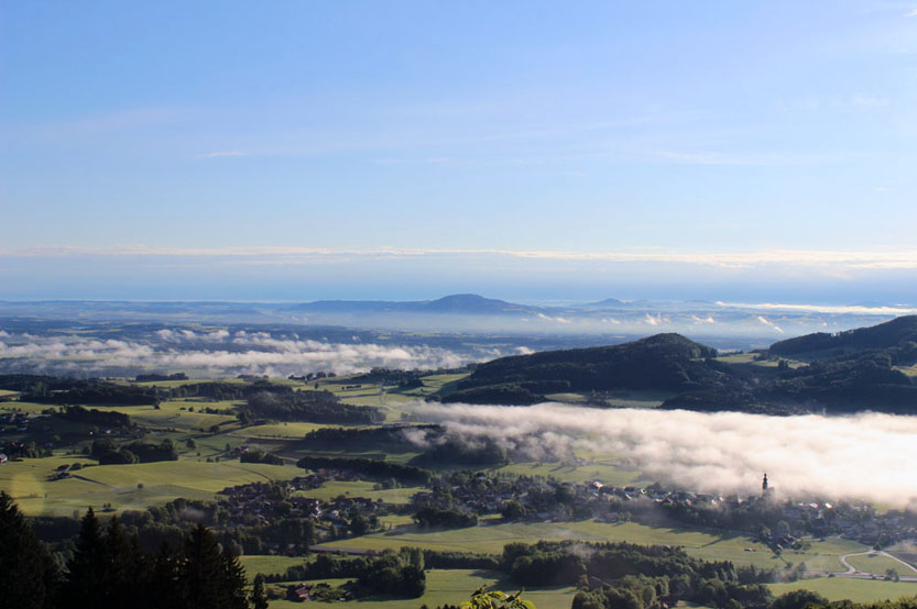 Blick Richtung Chiemsee